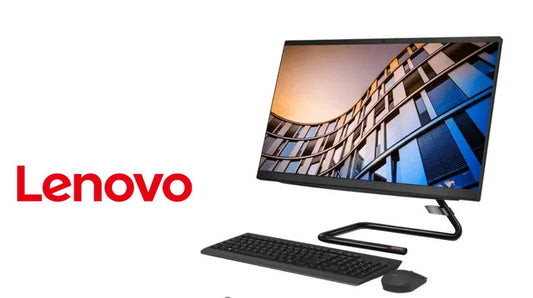 Lenovo IdeaCentre 3i ALL-IN-ONE Core™ i3-10100T 3.8GHz 1.3TB 8GB 24" (1920x1080) BT WIN10 Webcam BLACK