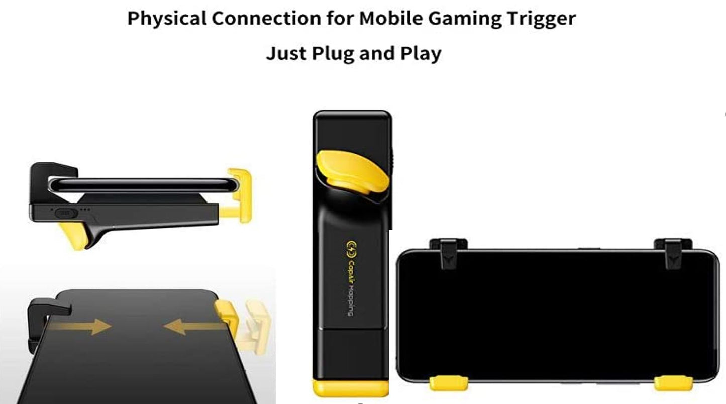 Flydigi Stinger CapAir Mapping Gaming Trigger Physical Connection for Android and iPhone No App for FPS Games -Left Hand