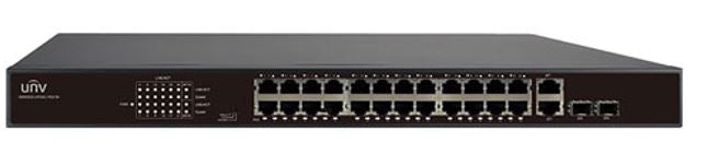 24-port, 2 Uplink port PoE Switch