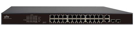 24-port, 2 Uplink port PoE Switch