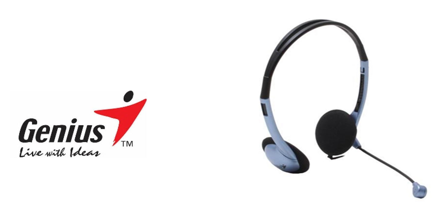Genius HS-02B Classic Headset & Microphone