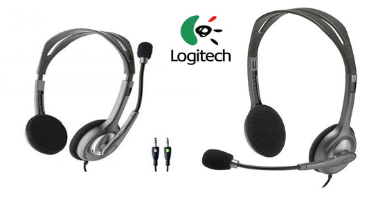 Logitech H110 Stereo Headset with Noise-Cancelling Microphone