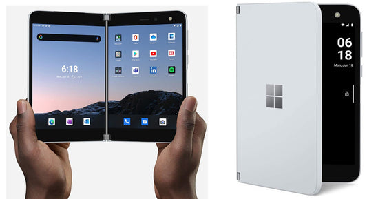 Microsoft Surface Duo for Business Unlocked 128GB 8.1" 4G smartphone GLACIER