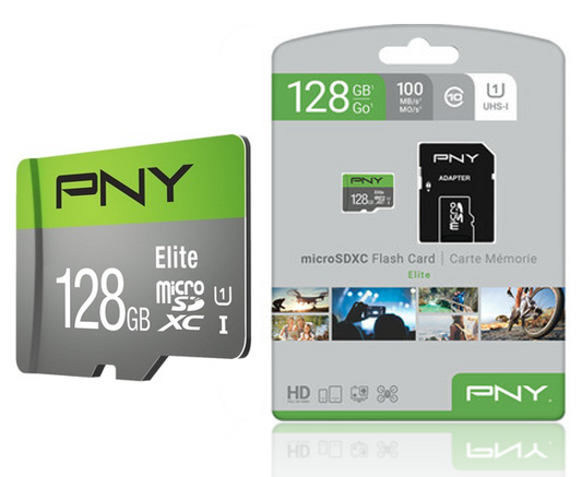 128GB ELITE CL10 U1 MICRO SD CARD