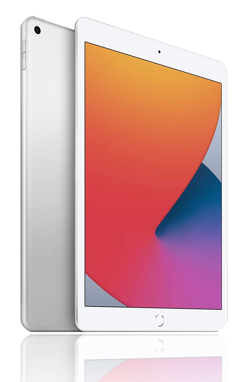 Apple iPad 10.2" 128GB FYLE2LL/A Wifi Silver (8th Gen) - Apple Certified Refurb