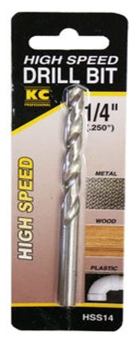 1/4" High Speed Drill Bit