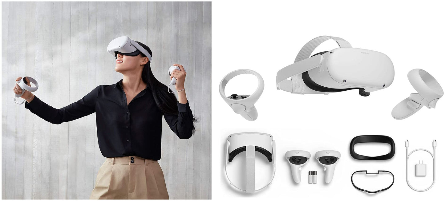 Oculus Quest 2 — Advanced All-In-One Virtual Reality Headset — 128 GB