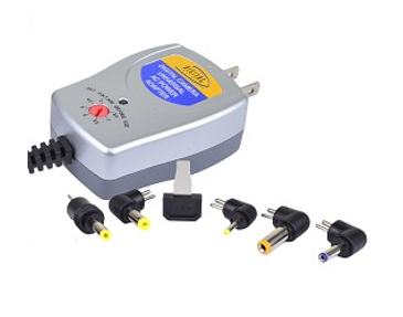 Digital Concepts CH-1010 110-240V Universal AC Power Adapter w/5 Adapter Connectors 1700-2500 mAh -Charging Power Solution!