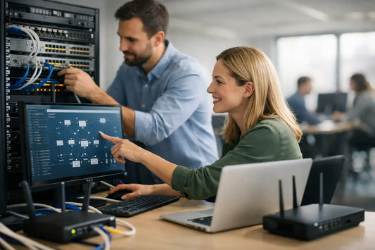 Office Network Upgrade Example for Growing Teams