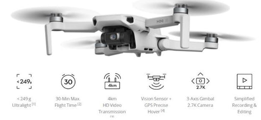 DJI Mini SE Drone Fly More Combo