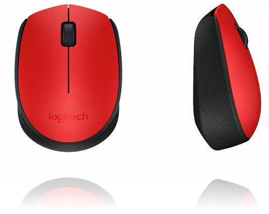 Logitech M170 Wireless mouse Red / Black