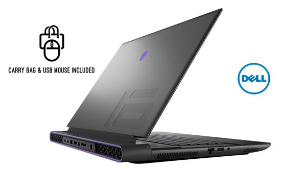 Dell ALIENWARE M16 AWM16-7602BLK GAMING Core™ i7-13700HX 1TB SSD 16GB 16" WQXGA (2560x1600) 165Hz WIN11 Pro NVIDIA® RTX 4070 8192MB Backlit Keyboard DARK METALLIC MOON