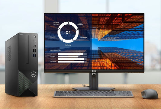 Dell Vostro 3020 SFF Core™ i7-13700 512GB SSD 16GB WIN 11 Pro Dell Keyboad & Mouse Dell 27" Monitor
