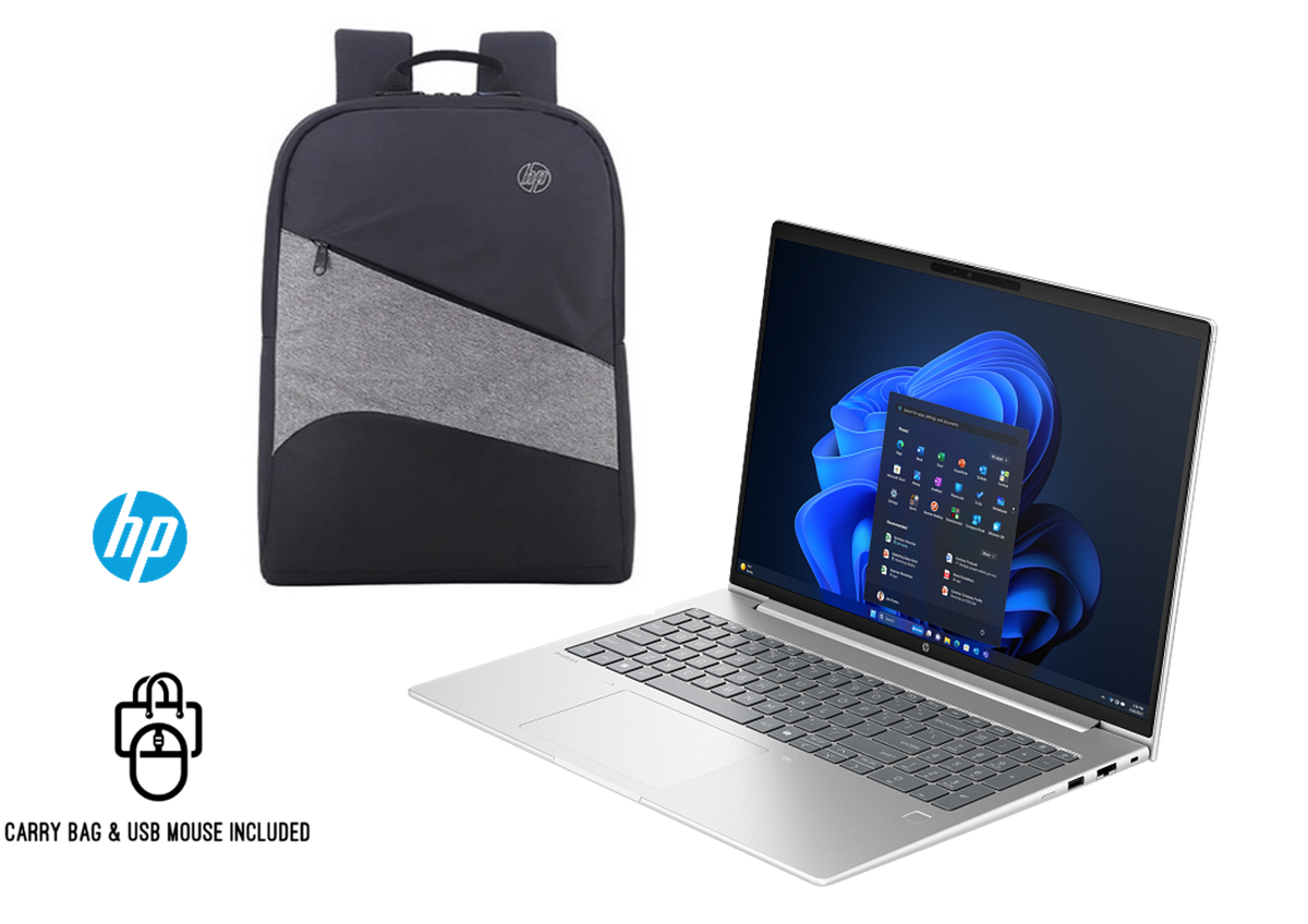 HP ProBook 4 AIG1i 16 Core™ Ultra 7 255U 512GB SSD 16GB 16" WUXGA (1920x1200) IPS WIN11 Pro PIKE SILVER Backlit Keyboard FP Reader