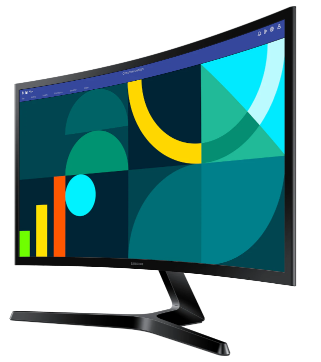 SAMSUNG ESSENTIAL 24 MONITOR CURVED 24 FULL HD (1920X1080) 100HZ COLOR BLACK