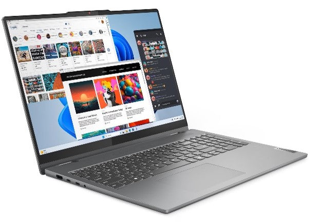 LENOVO IDEAPAD 5 2-IN-1 16IRU9 INTEL CORE 5 120U 512GB SSD 16GB DDR5 INTEL GRAPHICS 16 WUXGA (1920X1200) TOUCHSCREEN WINDOWS 11 Pro COLOR LUNA GREY