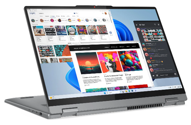 LENOVO IDEAPAD 5 2-IN-1 16IRU9 INTEL CORE 5 120U 512GB SSD 16GB DDR5 INTEL GRAPHICS 16 WUXGA (1920X1200) TOUCHSCREEN WINDOWS 11 Pro COLOR LUNA GREY