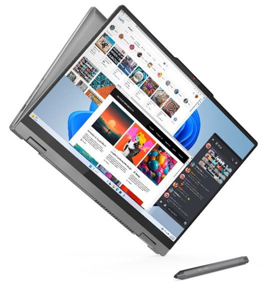 LENOVO IDEAPAD 5 2-IN-1 16IRU9 INTEL CORE 5 120U 512GB SSD 16GB DDR5 INTEL GRAPHICS 16 WUXGA (1920X1200) TOUCHSCREEN WINDOWS 11 Pro COLOR LUNA GREY