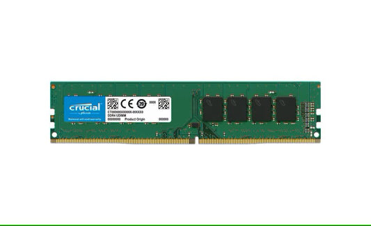 Crucial 8GB DDR4 3200 MHz PC4-25600 288-Pin CL22 1.2V Memory RAM