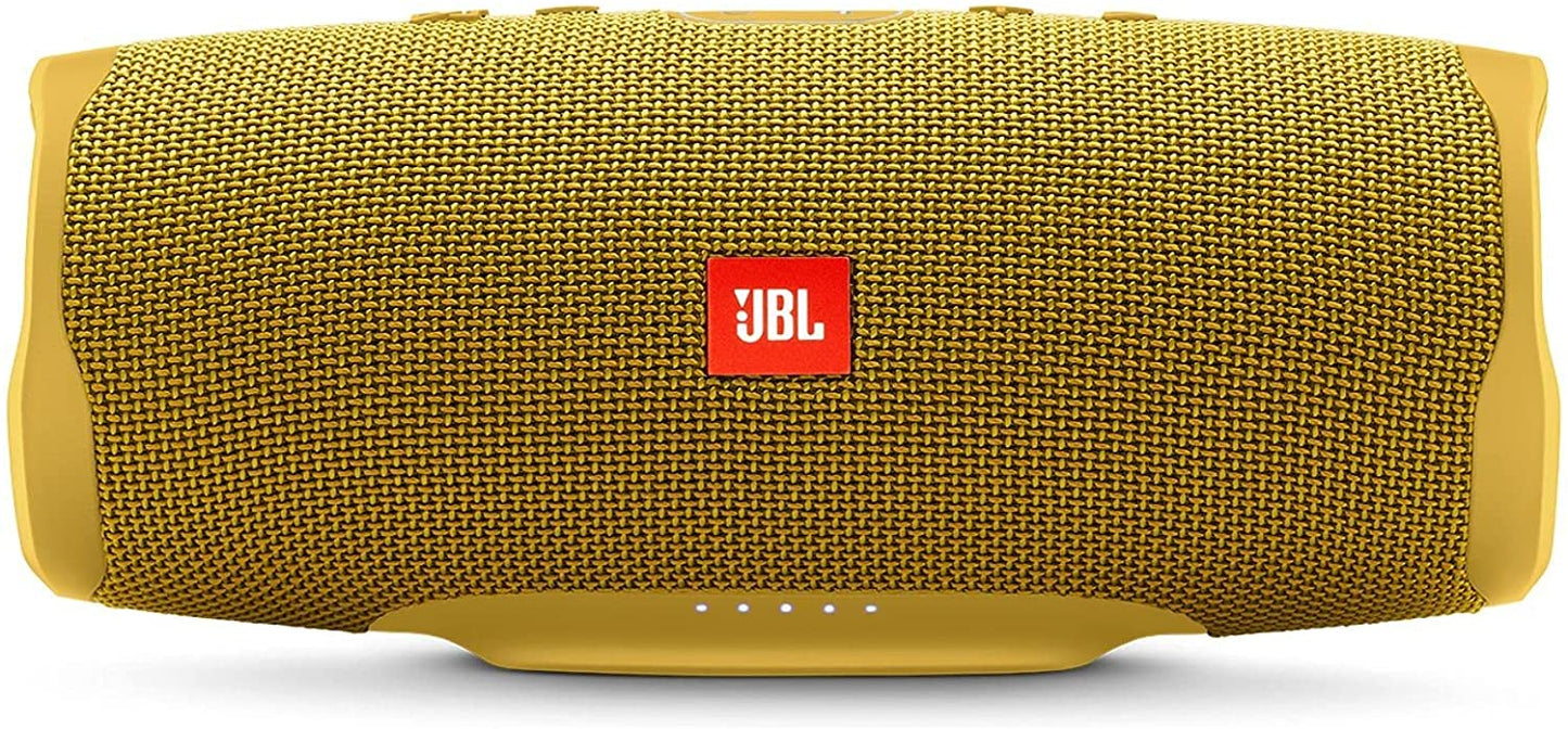 JBL Charge 4 Waterproof Portable Bluetooth Speaker - Mustard Yellow