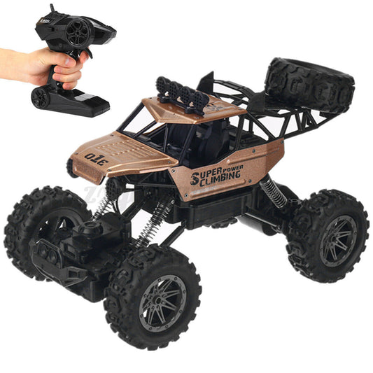 4WD 1:10 Extra Large RC Car Monster Truck Off-Road Vehicle Remote Control Toy