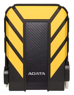 ADATA HD710 Pro 2TB USB 3.1 IP68 Waterproof/Shockproof/Dustproof Ruggedized External Hard Drive, Yellow (AHD710P-2TU31-CYL)