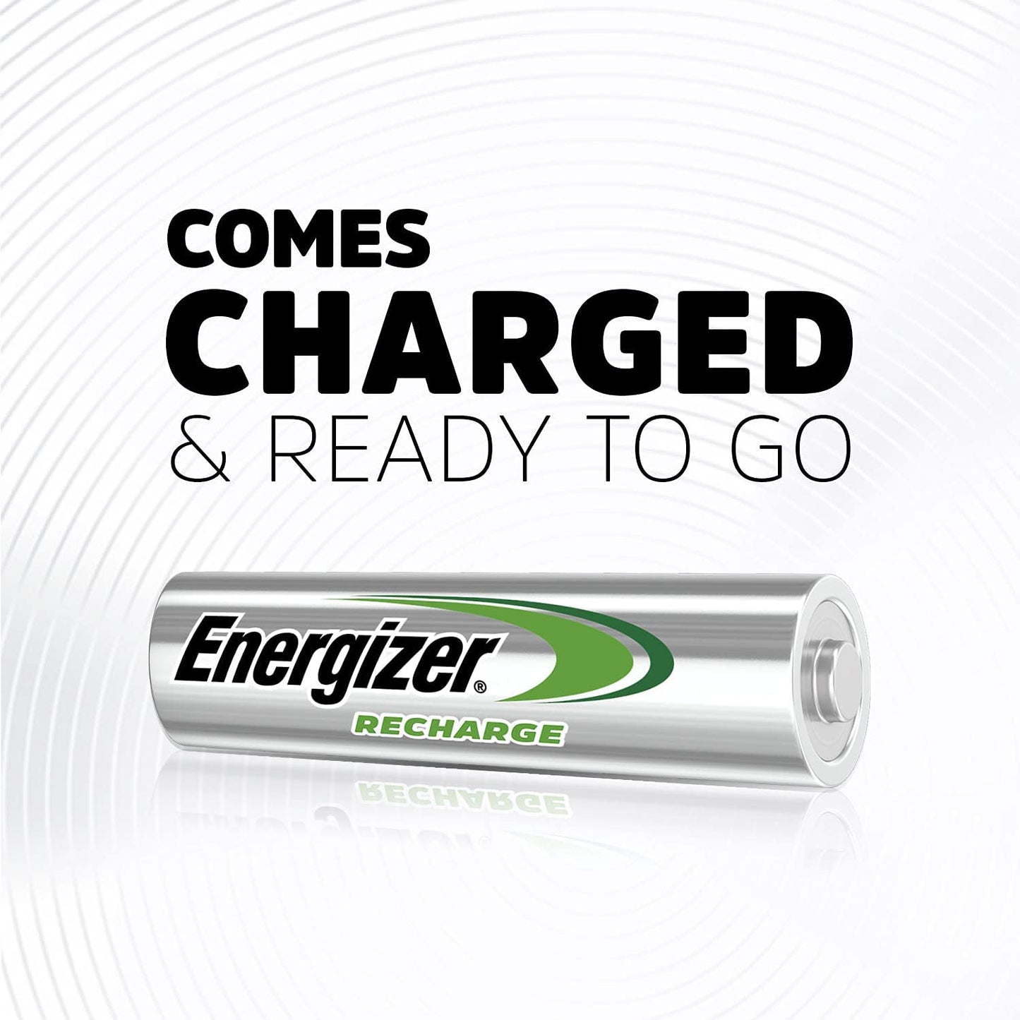 4 Pack Energizer Rechargeable Recharge Universal AA Batteries NiMH 1200 mAh