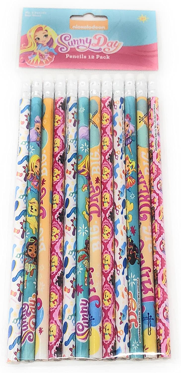 Nickelodeon’s Sunny Day 12 Pack Pencils