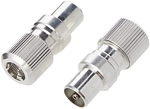 COAX COAXIAL TV AERIAL CONNECTOR PLUGS MALE METAL
