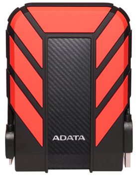ADATA HD710 Pro 2TB USB 3.1 IP68 Waterproof/Shockproof/Dustproof Ruggedized External Hard Drive, RED