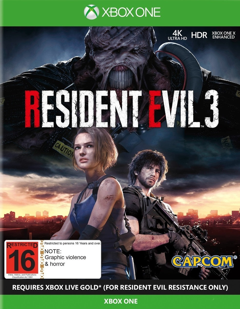Resident Evil 3 Remake Lenticular Edition