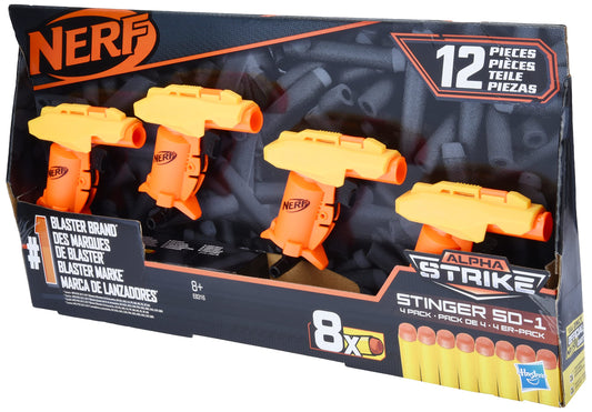 Hasbro Nerf Alpha Strike Stinger 4 Gun Pack
