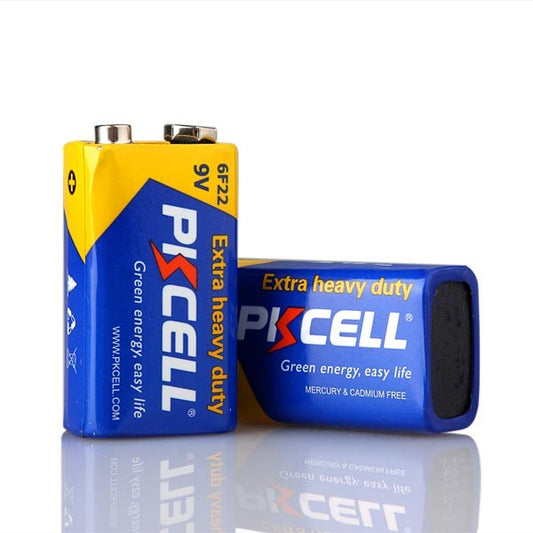 9v PKCELL Heavy Duty 9V Battery