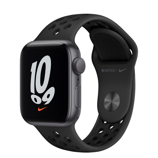 Apple Watch Nike SE GPS + Cellular, 40mm Space Grey Aluminium Case wAnthracite/Black Nike Sport Band -