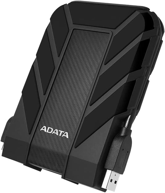 ADATA HD710 Pro 2TB USB 3.1 IP68 Waterproof/Shockproof/Dustproof Ruggedized External Hard Drive, Black (AHD710P-2TU31-CBK)