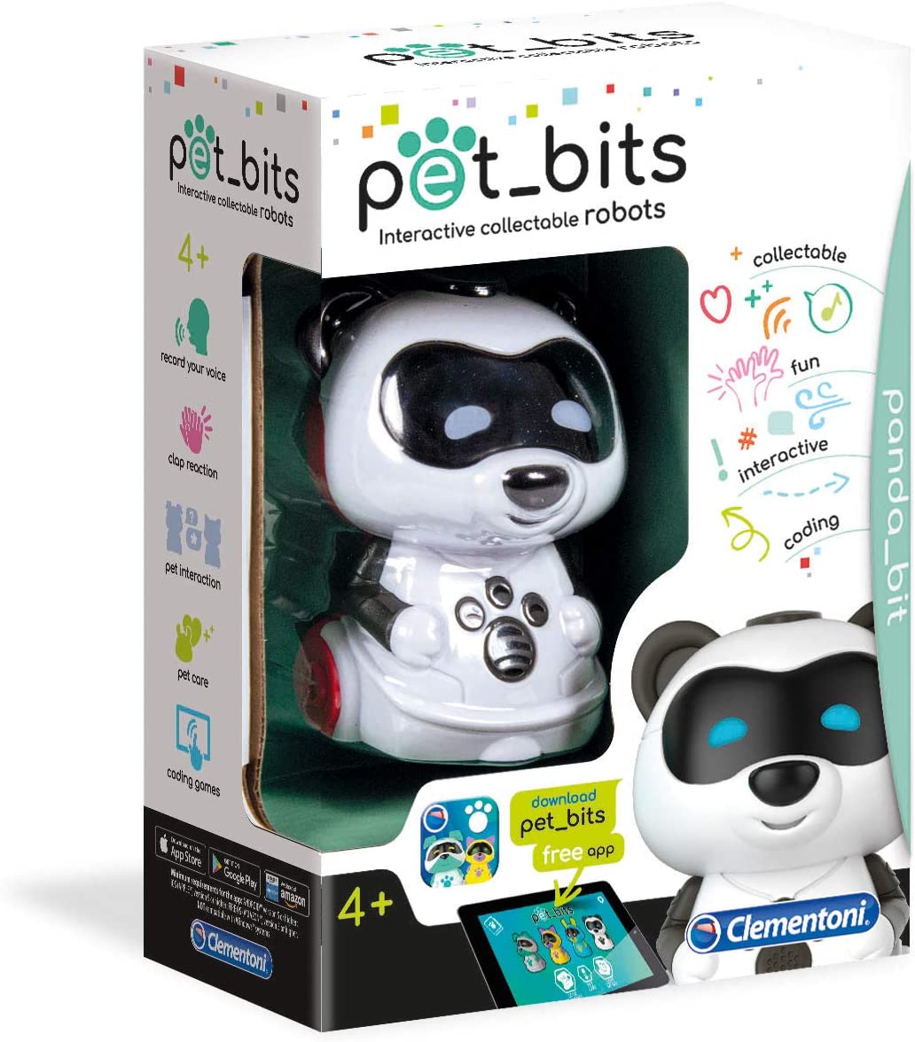 Clementoni 12098 Coding Lab Panda Bit, Multi-Colour