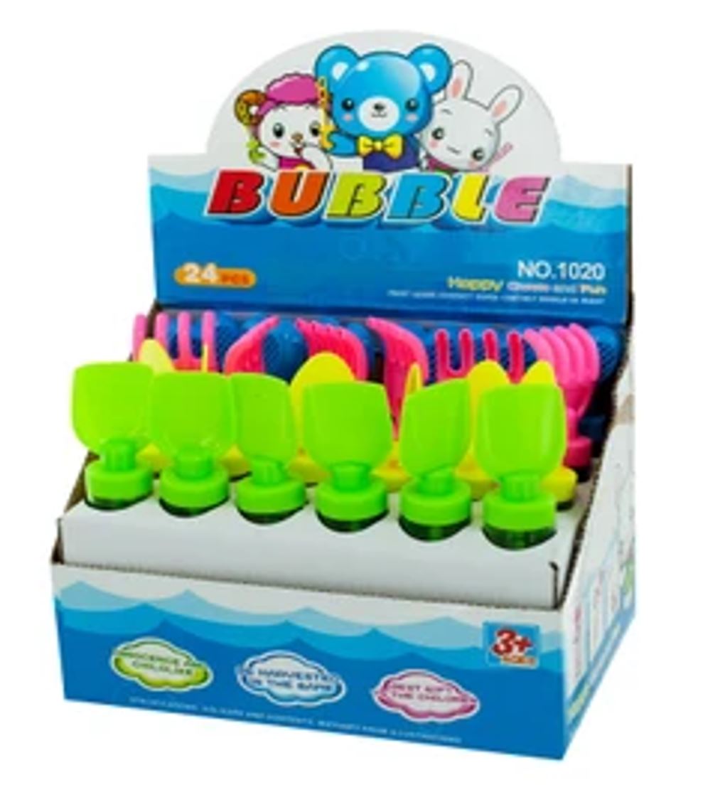Small Sand Toy Bubble Maker Counter Top Display