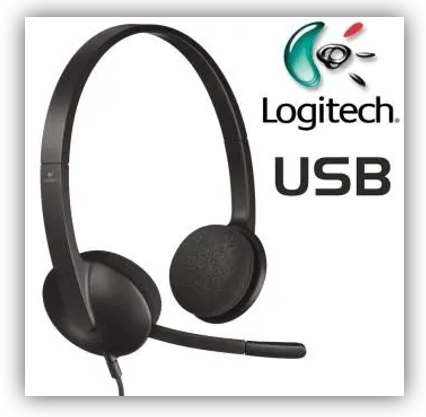Logitech H340 USB Over Head Headset