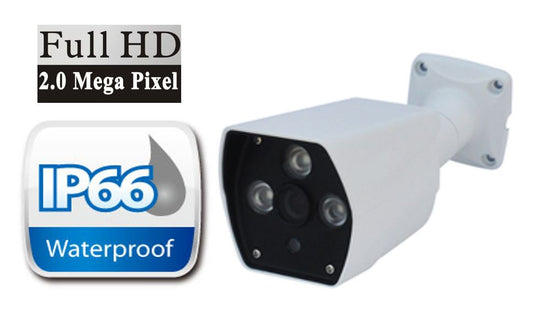 Bullet Cam AHD 2.0 MP Sony CMOS Sensor Full Real-time 30FPS 1080P SonyIMX323+V30E 3PCS IR Araay LED 30Meter IR Distance