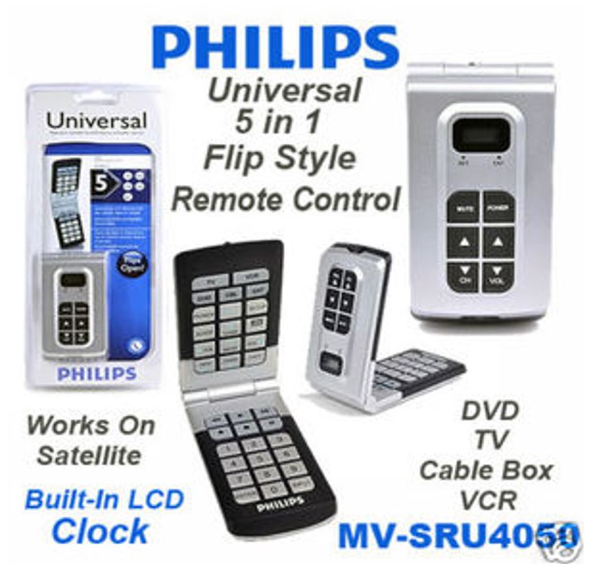 Philips Universal Multi Device Remote Control SRU4050