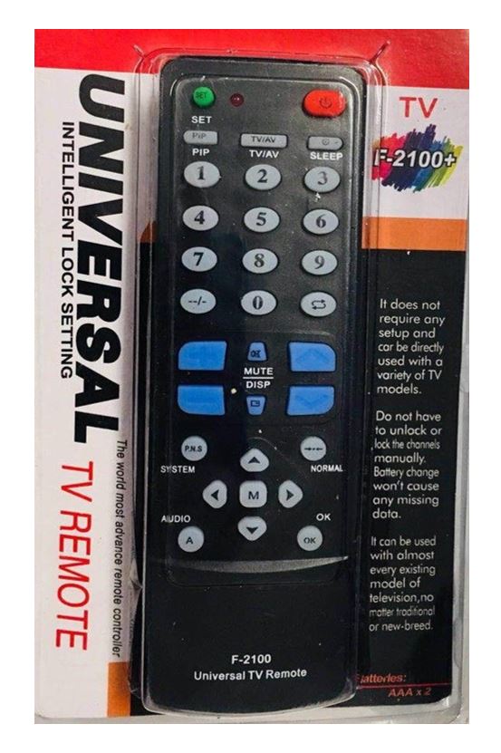 UNIVERSAL Remote Control 3 Device TV VCR DVD