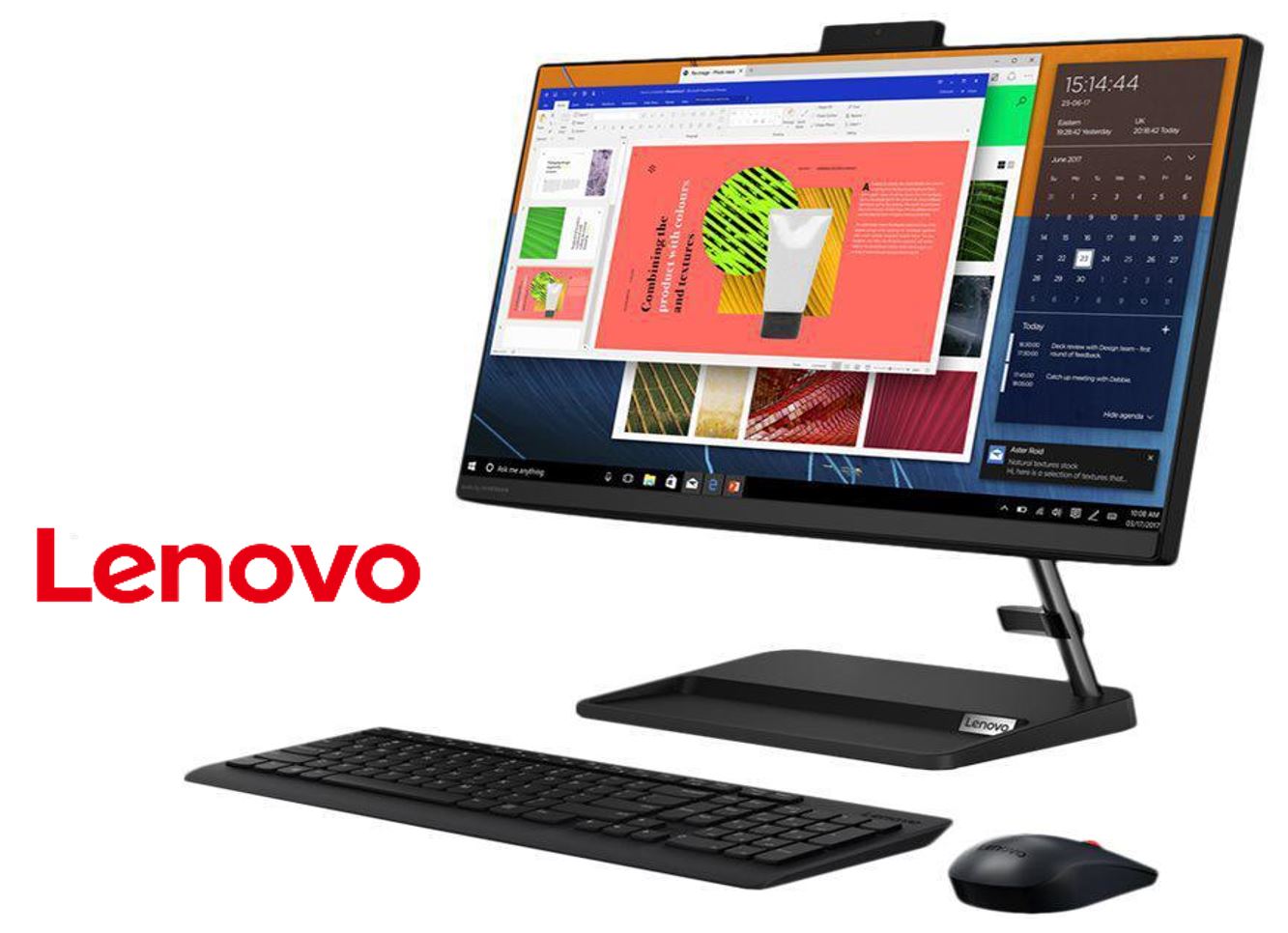 Lenovo 3 22ITL6 ALL-IN-ONE Pentium® Gold 7505 1TB 4GB 21.5" (1920x1080) DVD-RW WIN11 BLACK Wireless Keyboard & Mouse