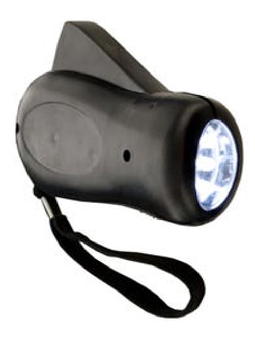 LED Crank Flashlight