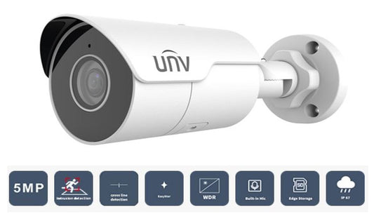 UNV 5MP, Bullet Starlight bullet camera