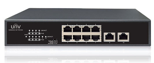 8-port POE switch 8PoE + 2Port