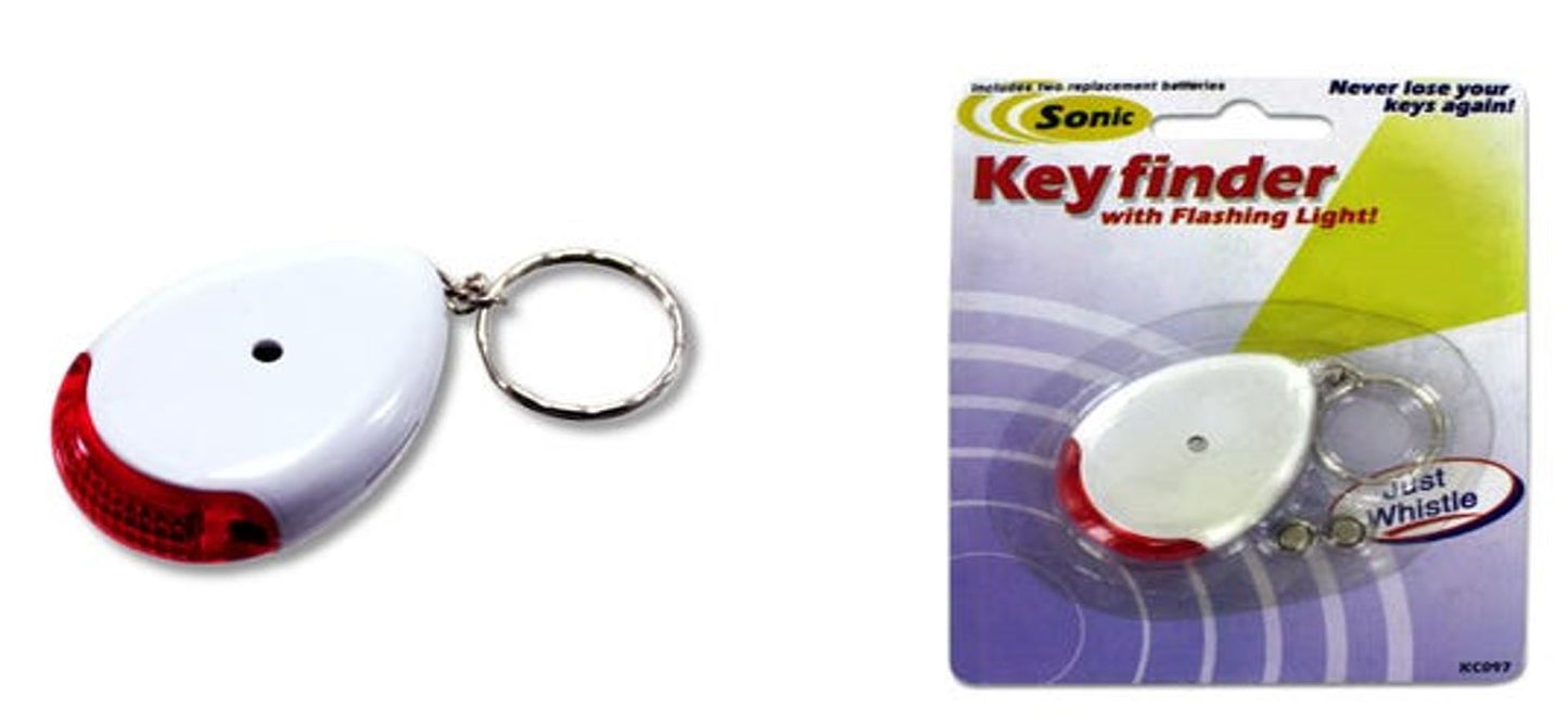 Sonic Key Finder Key Chain with Flashing Light