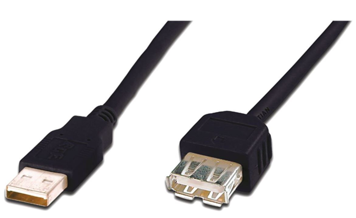 Digitus USB 2.0 Type A (M) to USB Type A (F) 1.8m Extension Cable ( CA1042 )