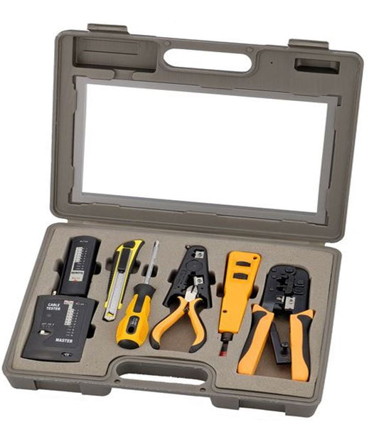 SPROTEK 10 Piece Network Installation Tool Kit.